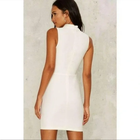 NWT ASOS Rare London Get Off Of My Cloud Mini Dress - Size 10 - Picture 3 of 7